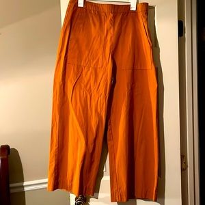 Burnt Orange Wide Leg Pants.